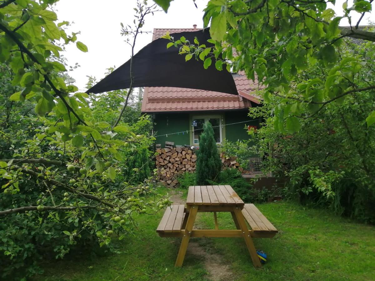 Zielony Domek W Sztynorcie Sztynort Esterno foto