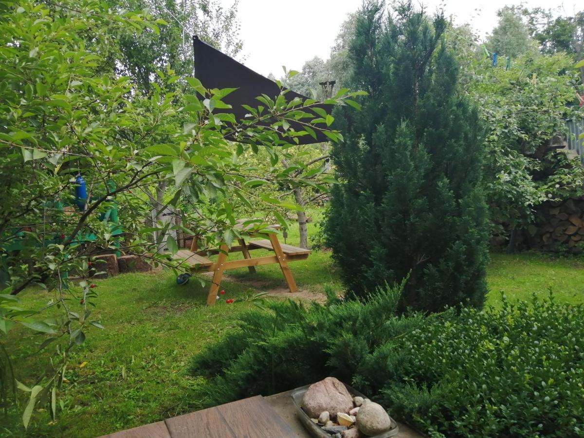 Zielony Domek W Sztynorcie Sztynort Esterno foto