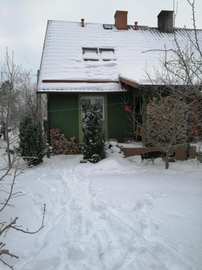 Zielony Domek W Sztynorcie Sztynort Esterno foto
