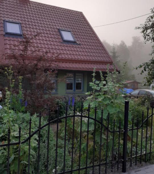 Zielony Domek W Sztynorcie Sztynort Esterno foto