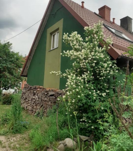 Zielony Domek W Sztynorcie Sztynort Esterno foto