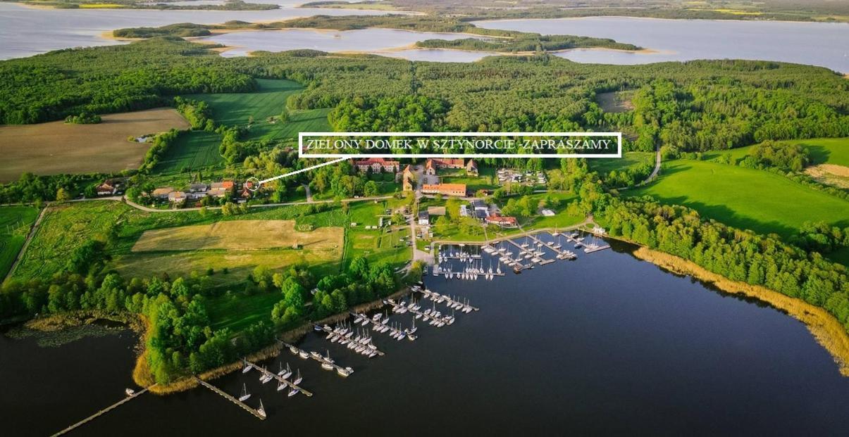 Zielony Domek W Sztynorcie Sztynort Esterno foto